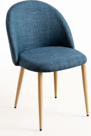 Regalos Miguel Sillas Comedor - Silla Vint Tela - Azul Marino