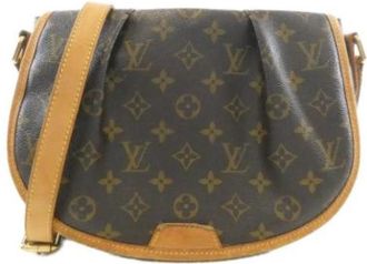 Louis Vuitton Pre-owned Shoulder Bag - Dames - Vintage Schoudertas - Bruin - ONE Size - Vintage