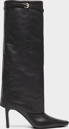 Staud Wally Foldover Leather 90MM Boots
