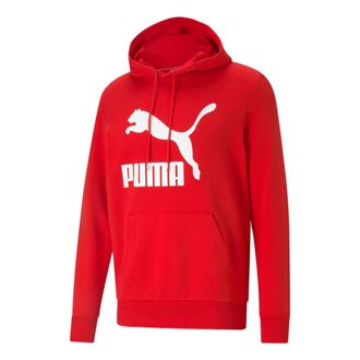 Puma Classics Logo Hoodie Red 530084-11