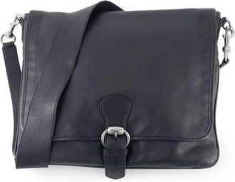 Gucci Pre-owned Cross Body Bags, male, Black, Size: ONE SIZE Pre-owned Vintage Shoulder Bag