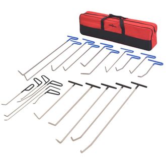 vidaXL Set Reparaci&oacute;n De Abolladuras Sin Pintura Acero Inox 21 Piezas Vidaxl