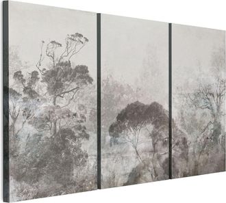 OEM Cuadro Sobre Lienzo Italiano De 90 X 60 Cm, Tr&iacute;ptico - Estilo R&uacute;stico - Naturaleza Cuadro Sobre Lienzo Italiano De 120 X 80 Cm, Tr&iacute;ptico - Estilo R&uacute;st