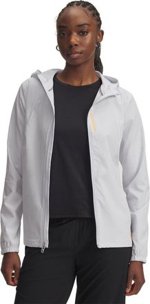 Under Armour Outrun Storm-jas met capuchon voor dames (Graystone)