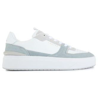 Cruyff Mens Surefire Tennis Trainers - White Leather - Size UK 12