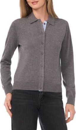 1.State Polo Cardigan in Gravel Grey at Nordstrom Rack, Size Xx-Large