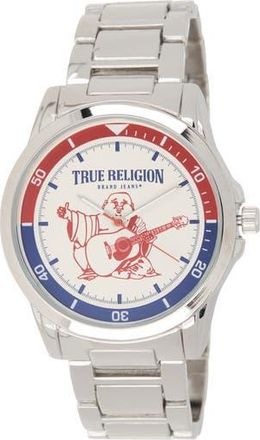 True Religion Buddha Guitar Bracelet Watch, 42.8mm in Silver at Nordstrom Rack
