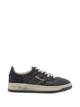 Autry Sup Vint Low Man Leat/padded