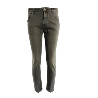 Jacob Cohen Slim-fit Jeans, male, Gray, Size: W34 Scott Slim-fit Jeans