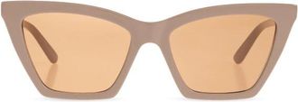 Alexander McQueen Zonnebril - Dames - Zonnebrillen - Beige - ONE Size - Accessoires