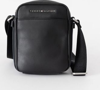 Tommy Hilfiger Mens Tommy Hilfiger TH City Mens Mini Reporter Beg - Black - Size: ONE size