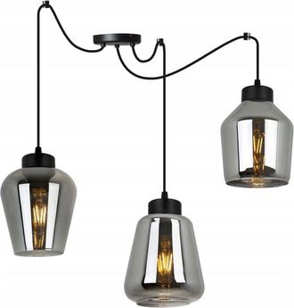 OEM L&aacute;mpara Colgante Moderna Y Elegante Con Pantalla De Cristal