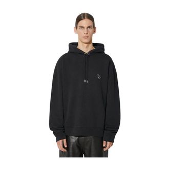 Maison Kitsun&eacute; Uomo, Felpe, Nero, S, new