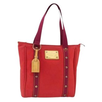 Louis Vuitton Pre-owned Tote Bags, female, Red, Size: ONE SIZE Pre-owned Tote Bag