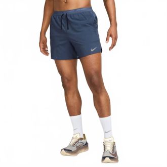 Nike Dri-Fit Stride 5 Shorts In Thunder Blue/black/reflective Silv