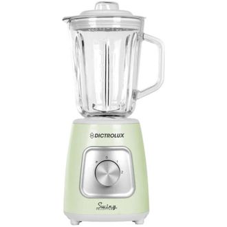 Trade Shop Trade Shop - 1000w Blender Con C&aacute;ufal De Cristal 1.5lt 2 Velocidad + Pulso Vintage Retro Design