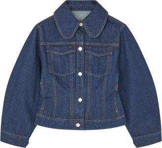 By Malene Birger Villies Denim Jacket - Dames - Spijkerjassen - Blauw - L - Denim - Jassen
