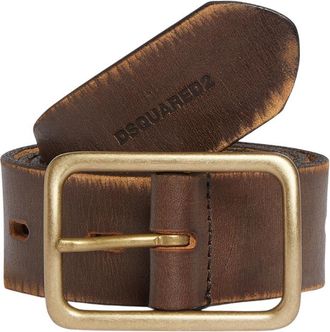 Dsquared2 Brown Solid Belt