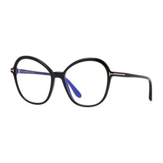 Tom Ford FT5577-B 052 Dark Havana/Clear Blue Light Block 55mm