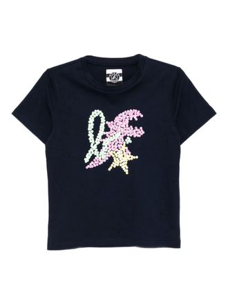 Sport b. T-shirt a pois DINO - Blu