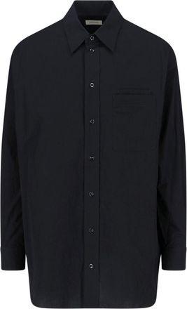 Christophe Lemaire Long-Sleeved Button Front Shirt With Classic Collar