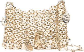 Paco Rabanne 1969 Shoulder Bag - Womens - Steel/Brass