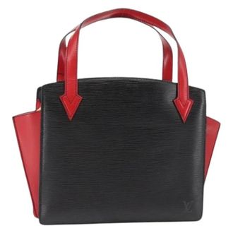 Louis Vuitton Pre-owned Vintage Handtas - Dames - Pre-owned - Zwart - Maat: ONE Size Leer