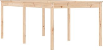 vidaXL Mesa De Jard&iacute;n Madera Maciza De Pino 203,5x100x76 Cm Vidaxl