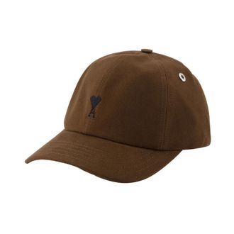 Ami Ami de Coeur Pet - unisex - Petten - Bruin - ONE Size - Katoen - Accessoires