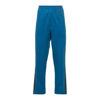 Yohji Yamamoto Wide Trousers, male, Blue, Size: M End Pant