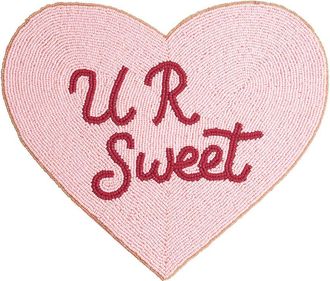 Tiramisu U R Sweet Beaded Heart Placemat