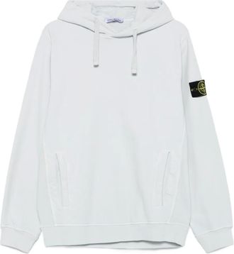 Stone Island Felpa con applicazione - Blu