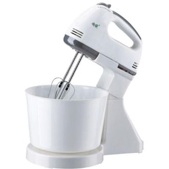Trade Shop Trade Shop - Sbattitore Elettrico Con Ciotola Fissa 2 Litri Mixer 200w 4 Fruste 7 Velocita
