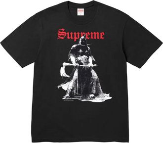 SUPREME x Frank Frazetta Destruction Black T-shirt