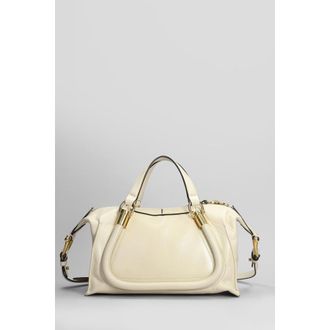 Chlo&eacute; Party 24 Shoulder Bag In Beige Leather