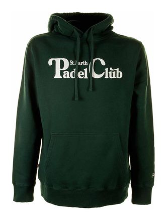 MC2 Saint Barth Mc2 Saint Green Padel Hooded Sweatshirt