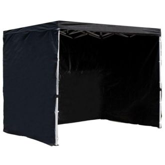 Regalos Miguel Packs Laterales Carpas Plegables - Pack 3 Laterales Lisos Para Carpas 3x3 Master - Negro