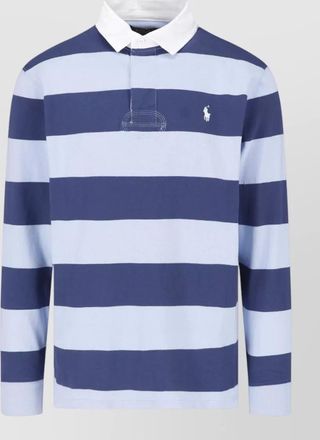 Polo Ralph Lauren striped long-sleeve polo shirt