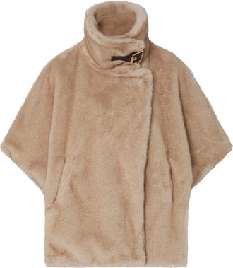 Liu Jo Capa de Pelo Sint&eacute;tico - Jackets - Mujer - Beige - S