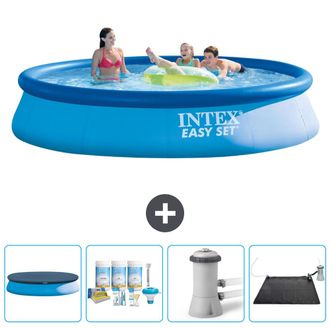 Intex Piscina Easy Set Redonda - 396x84 Cm - 7-piezas Scb4