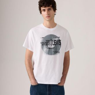 Levi's Relaxed Fit Graphic Tee - Mens - XL - White