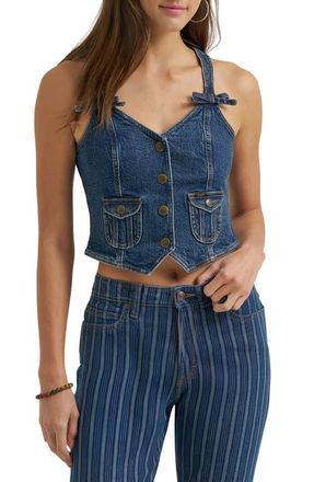 Lee Patch Pocket Denim Vest in By The Book at Nordstrom, Size Xx-Large