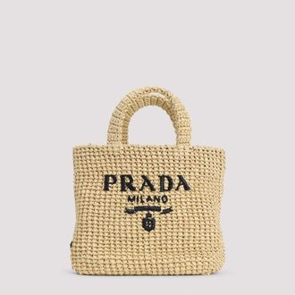 Prada Raffia Handbag