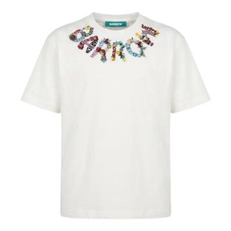 Barrow Barrow - Jersey T-Shirt - Heren - Tops - Wit - Maat: M Jersey