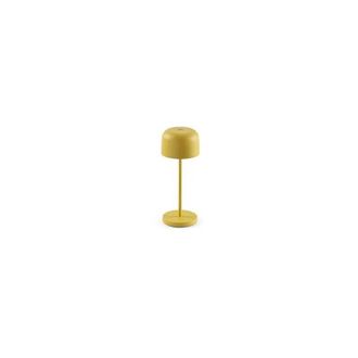 Faro Barcelona Mavis L&aacute;mpara De Sobremesa Port&aacute;til Amarilla 2w T&aacute;ctil Ip54 71922