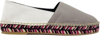 Off-white Beige Calfskin Womens Espadrilles