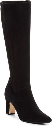 Manolo Blahnik Pitana Knee High Boot in Black at Nordstrom, Size 40.5