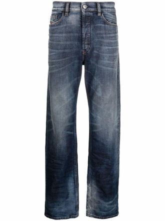 Diesel Jeans dritti D-Macs - Blu