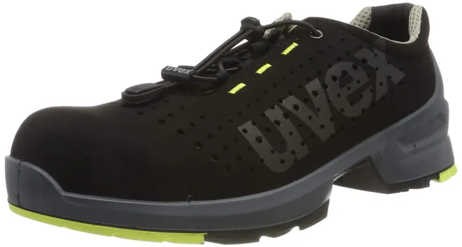 Uvex Damen Sicherheits-Halbschuh S1 SRC, Weite 10 | Metallfreie Schutzkappe, Rutschfest & Bequem