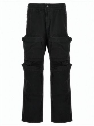 Diesel Relaxed Fit Cargo Pants With Flap Pockets